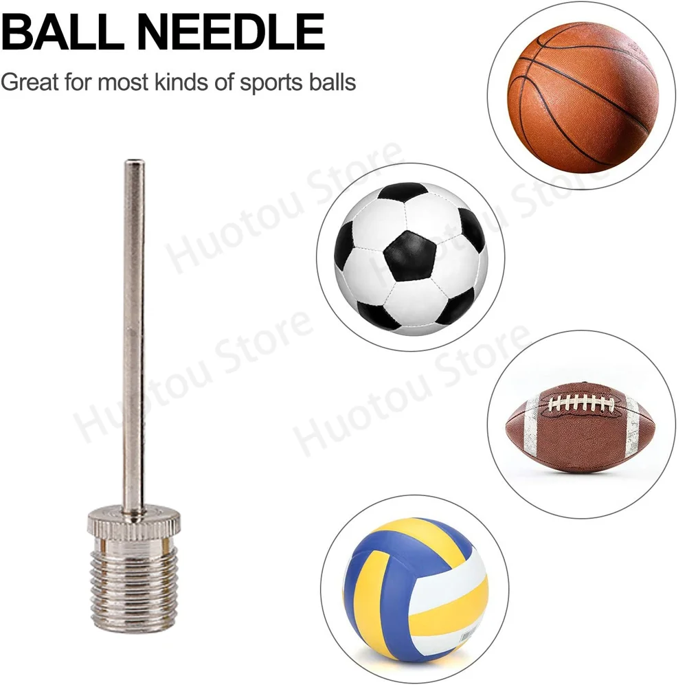 Tire Valve Adapter Ball Pump Needle Balloon Nozzle Inflation Kit for Xiaomi Air Pump and Other Compatible Electric Inflator 1Set