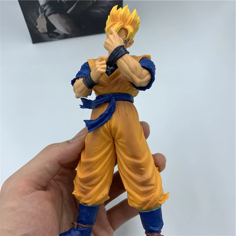 FigureCrazy Anime Figura Dragon Ball Z Gohan Futuro Herói Rubro. Figura de  ação pvc dbz goku gohan super saiyan despertar soldados