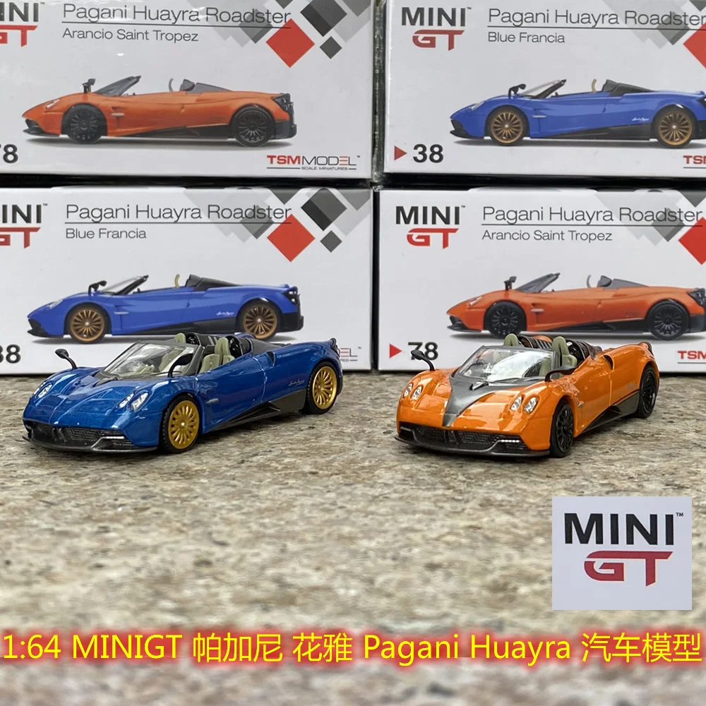 

Мини GT 1:64 Pagani roadster трансформируемая коллекция литых под давлением моделей игрушек для украшения автомобиля