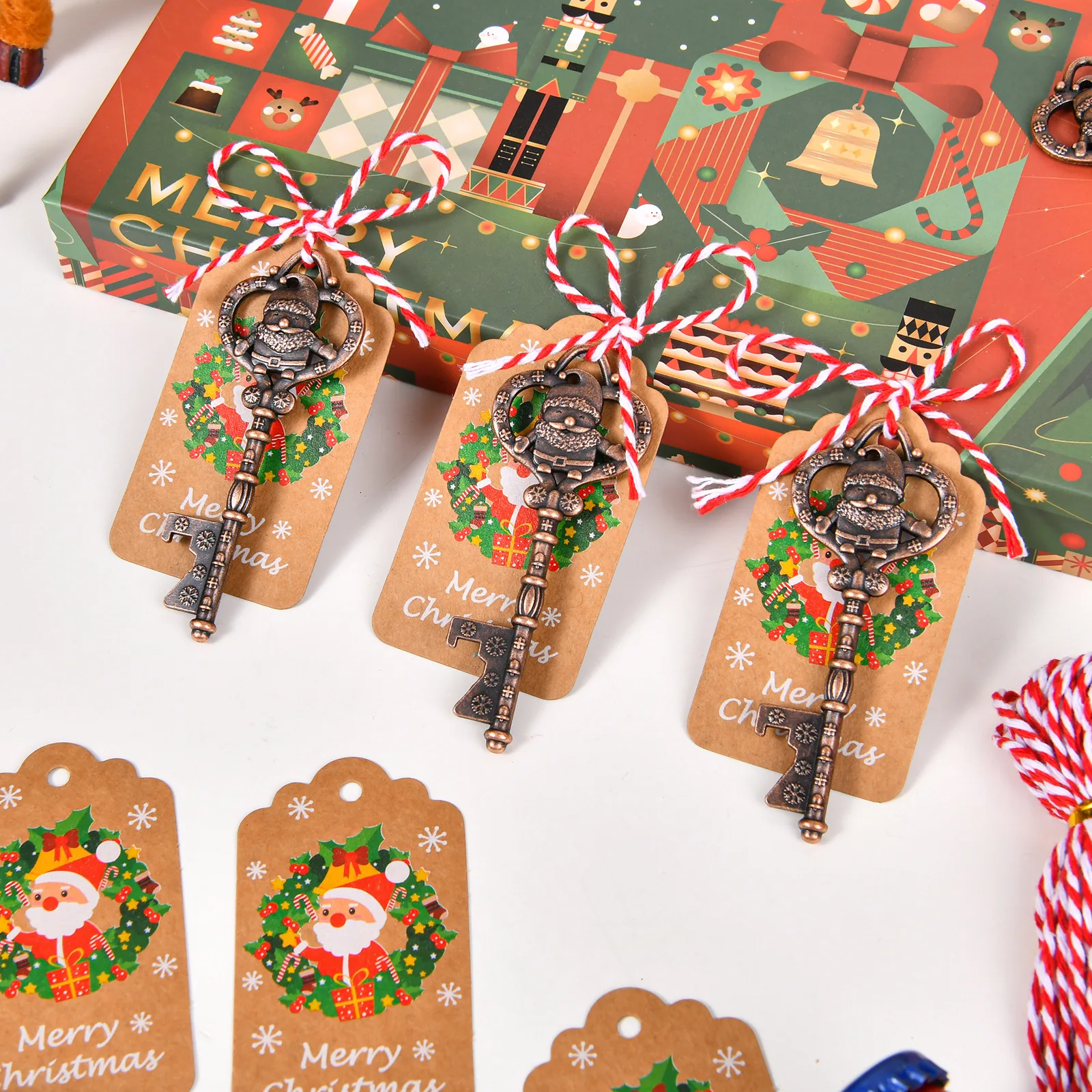 

40 шт., открывалка для пива в виде Деда Мороза