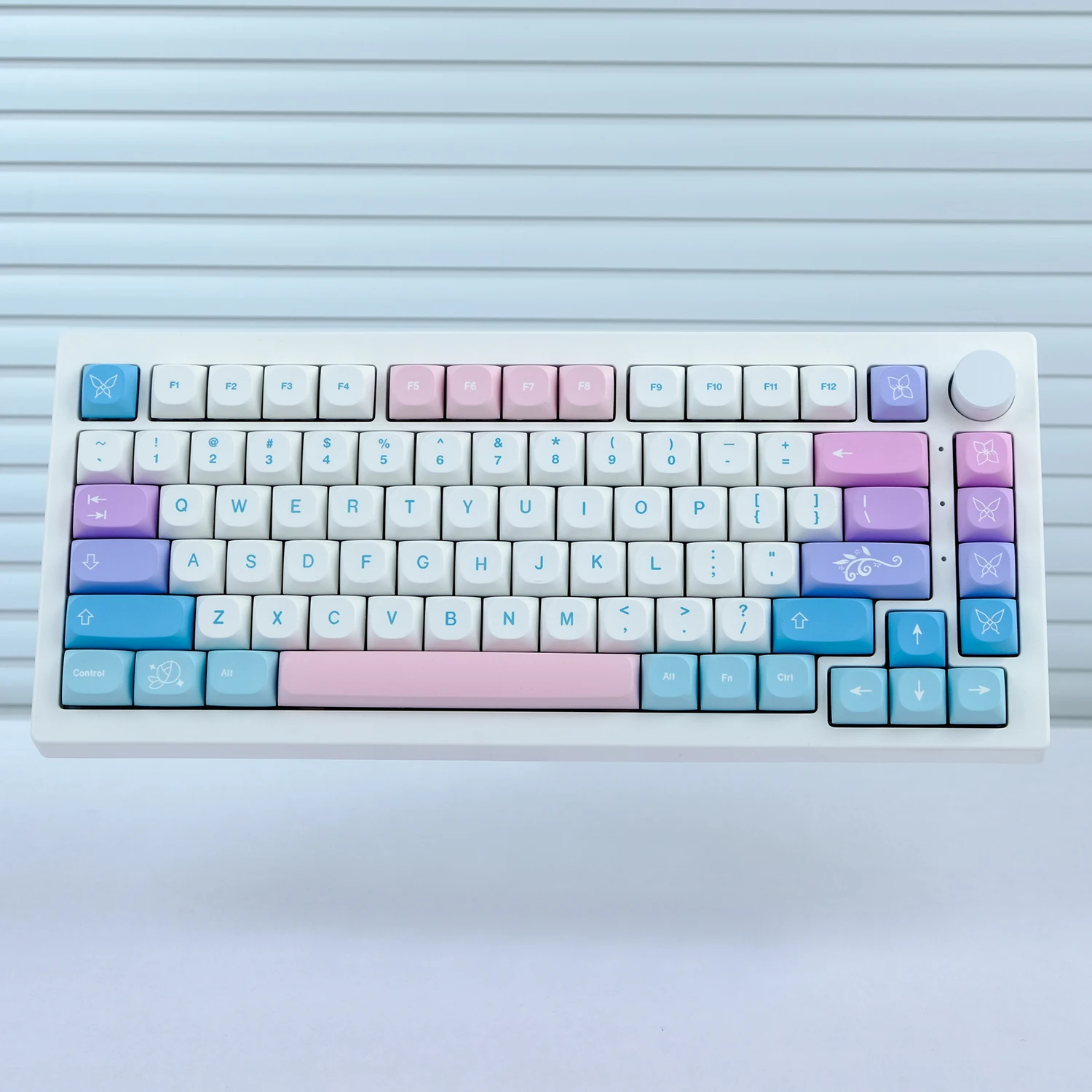 

Gradient Fairy Keycaps MA Profile PBT Dye Sublimation Mechanical Keyboard Keycap For MX Switch GK61 GK67 75 87 96 980 ISO Enter