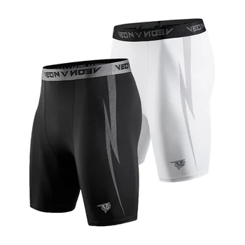 Veidoorn Compression Shorts Men Underwear Spandex Runnining Workout Athletic Leggings Sports Active Shorts 1