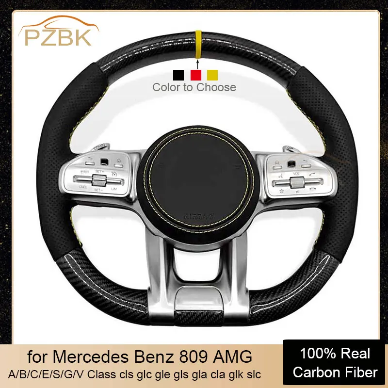 

Car Modified Steering Wheel for Mercedes Benz 809 AMG old style series A B C E S G V Class cls glc gle gls gla cla glk slc