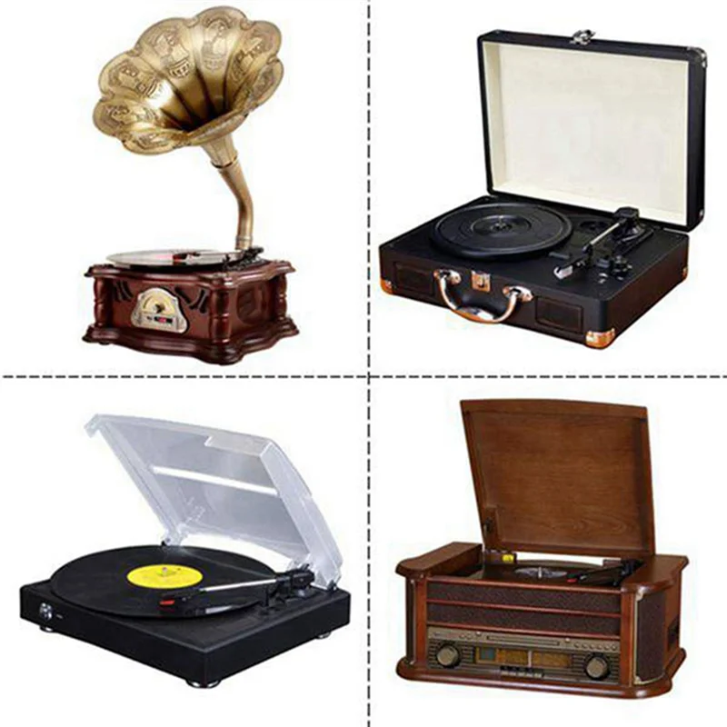 스타일러스 바늘 교체 LP 축음기 레코드 플레이어 용 12 Pcs 턴테이블 특수 턴테이블 스타일러스 바늘