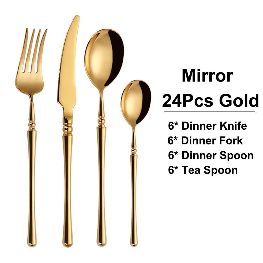 24pcs Gold