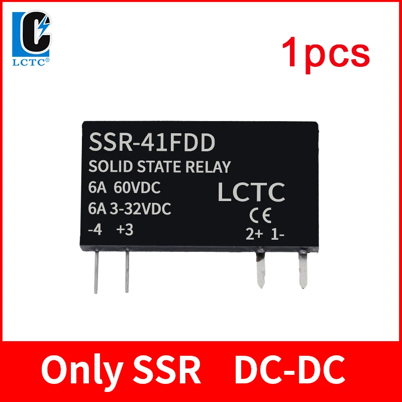 ตัวเลือกสินค้า รีเลย์ SSR ควบคุมไฟฟ้า DC 3-32V 6A ตัวเล็ก ปลอดภัย