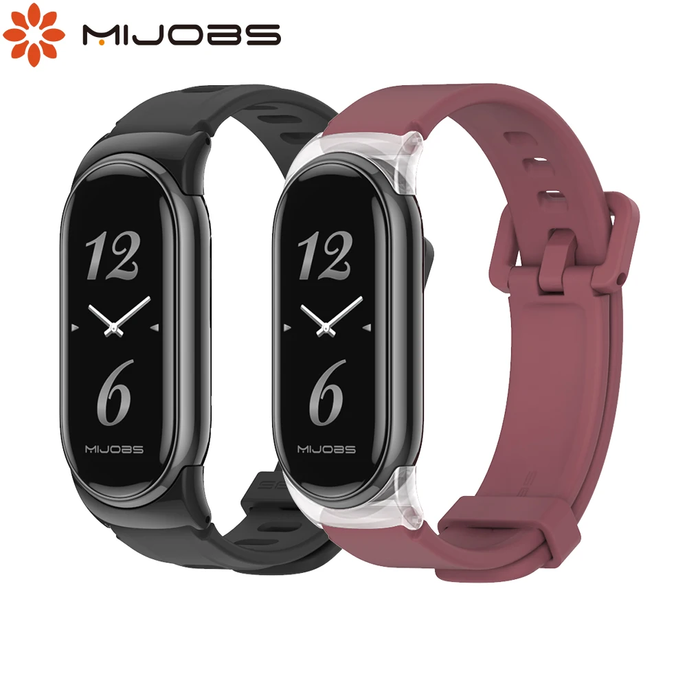 Strap for Mi band 8 Bracelet Silicone Band for Xiaomi Smart Watch Band 8 Wristband NFC Global Version Miband 8 Correa Pulsera