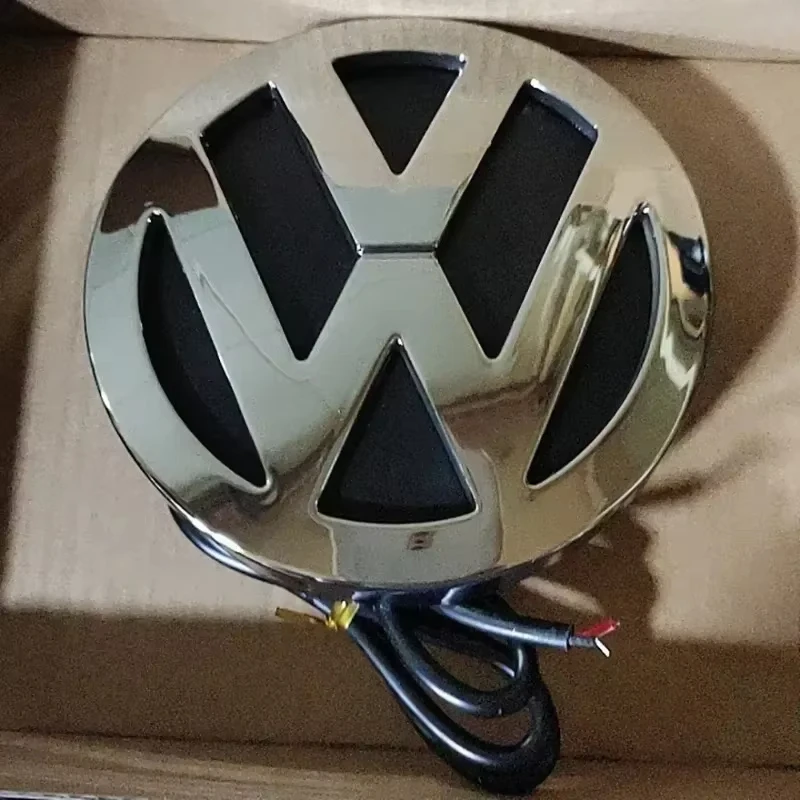 2026년형 폭스바겐 로고 라이트 전면 라벨 및 후면 라벨용 신형 4D LED, VW 티구안, 파사트, 골프, T-ROC, 비틀, 폴로에 적합