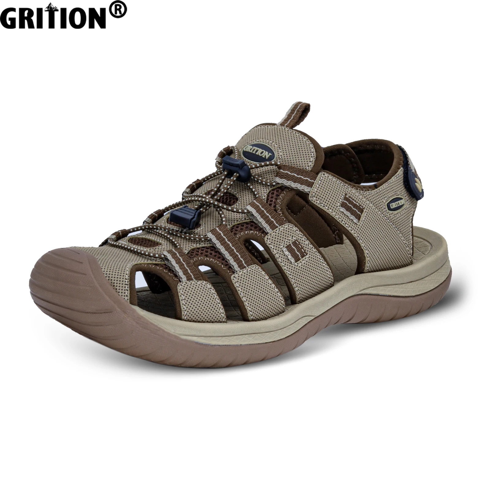 Sandali Sportivi Uomo GRITION - Antiscivolo Con Punta Chiusa, Ideali Per Trekking