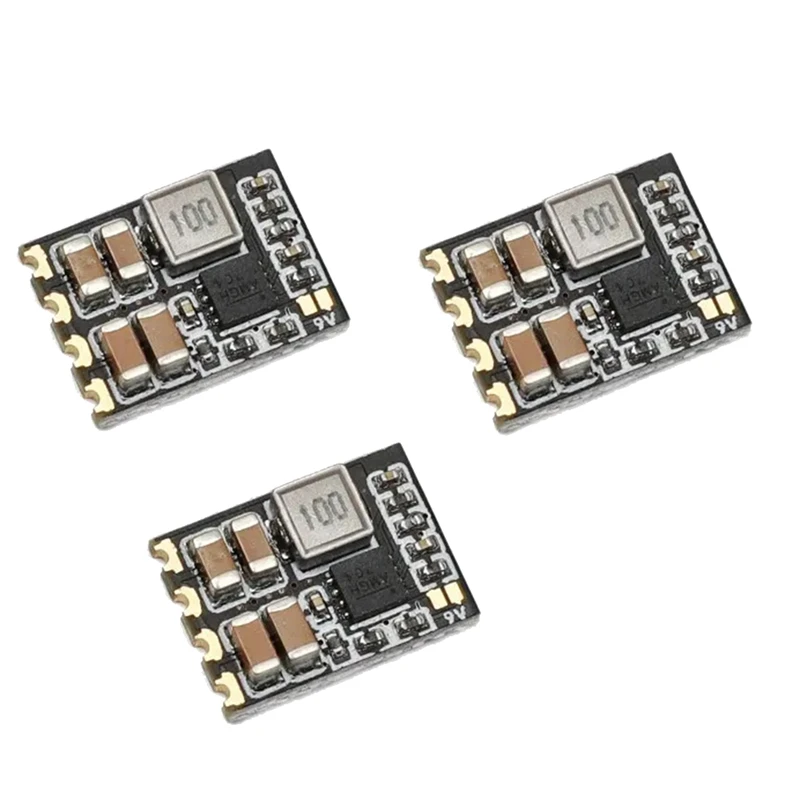 

3 шт. для Matek Sys Mini BEC от 6 до 30 в до 5 В/9V-ADJ понижающий модуль регулятора для радиоуправляемого самолета вертолета FPV гоночного дрона, прочный