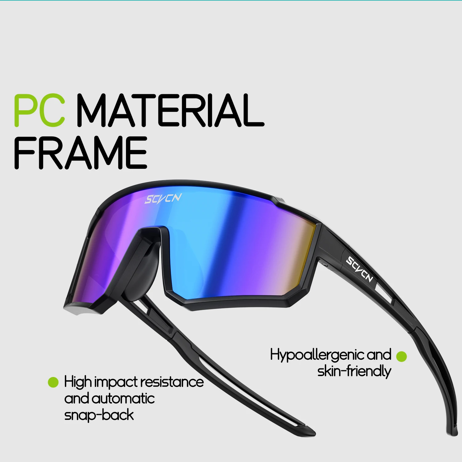 Photochromic Children's Cycling Sunglasses - UV400 Protection