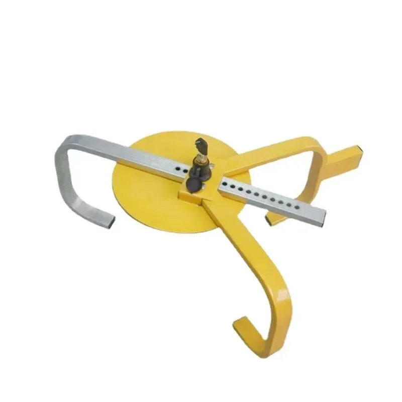 1pcs New Car Anti-theft Lock with Thickened Clamp Wheel Lock SUV with Suction Cup Wheel Car Anti Theft