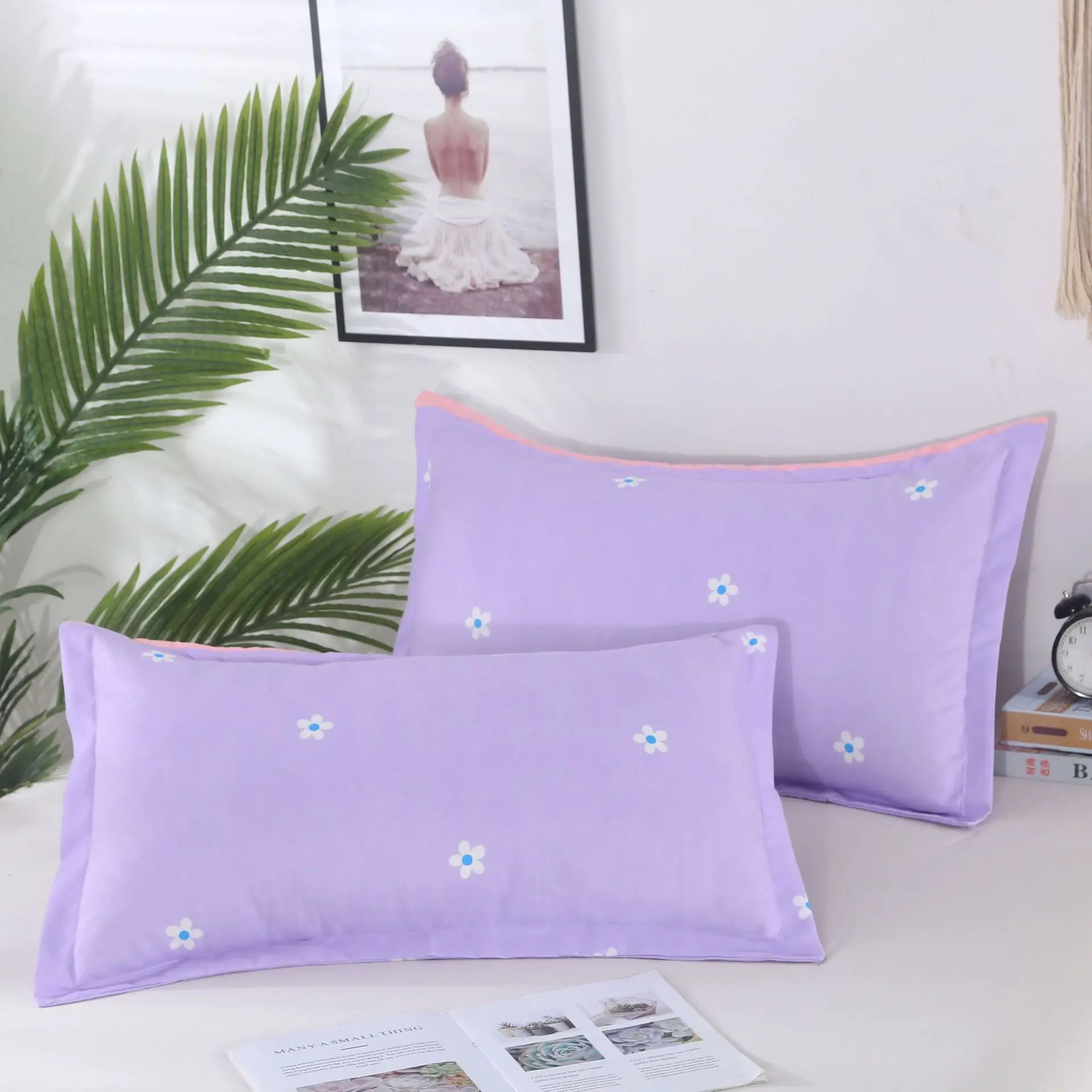 

Chill Pillow Case Queen Size Set of 2, Silky Soft & Breathable Pillow Covers with Envelope Closure, Gift for Her, 20x30 Inchssin