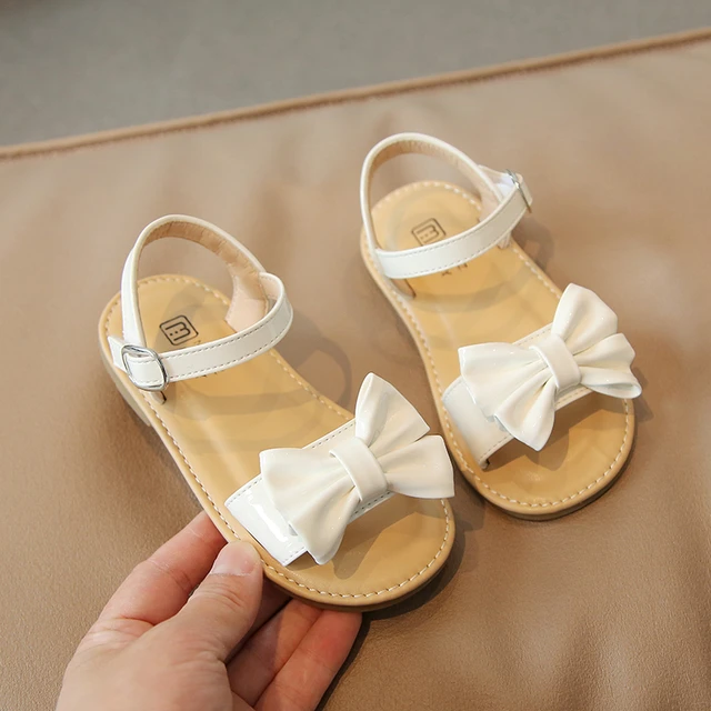 Discover 160+ toddler girl white sandals best netgroup.edu.vn