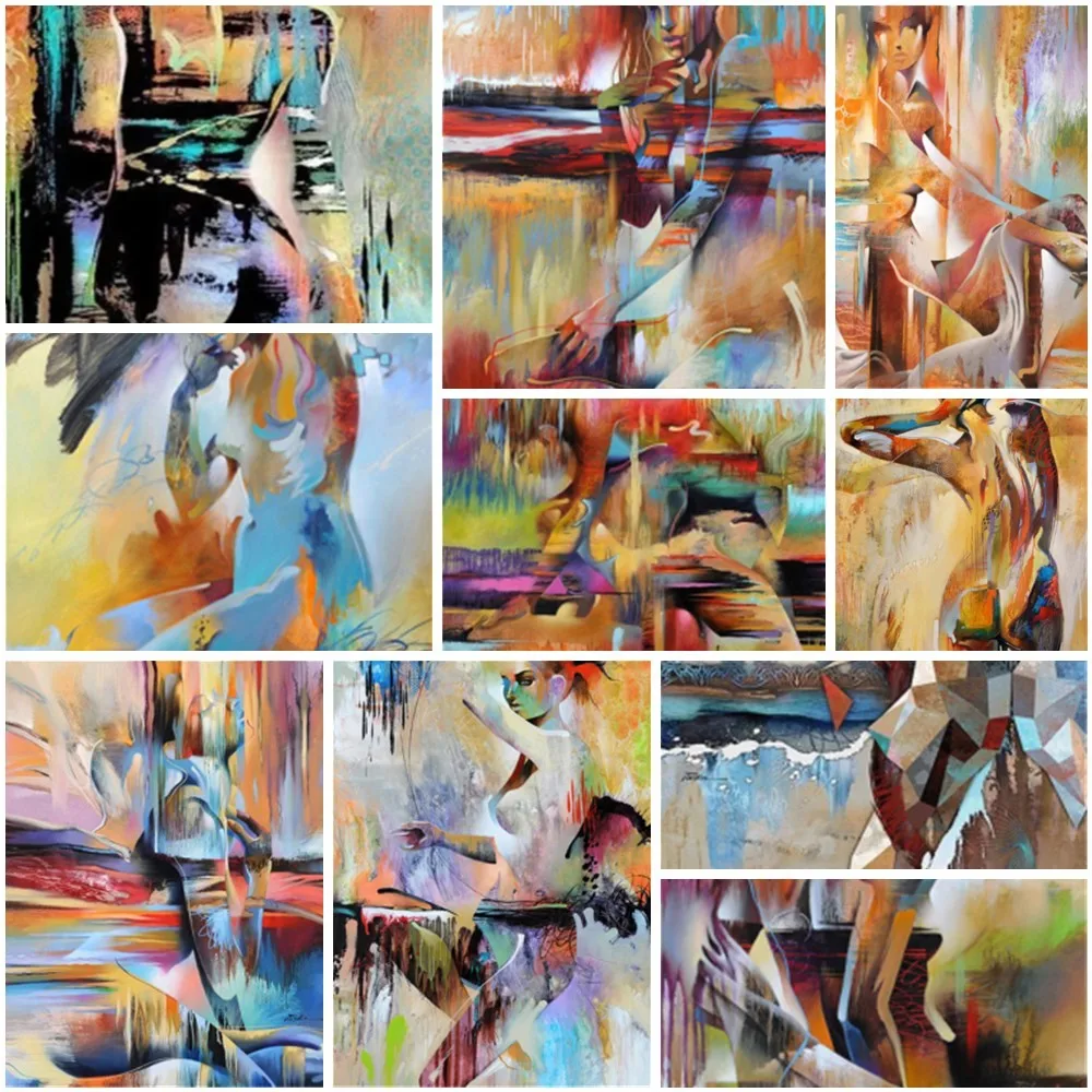 

Abstract Women Paint By Numbers 40x50 Art Craft Kits For Adults Room Decoration Gift For Wife Free Shipping 2023 HOT