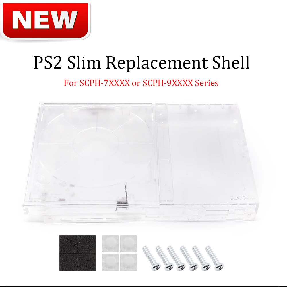 Playstation 2 Replacement Shell Case Full Housing Shell Case Ps2