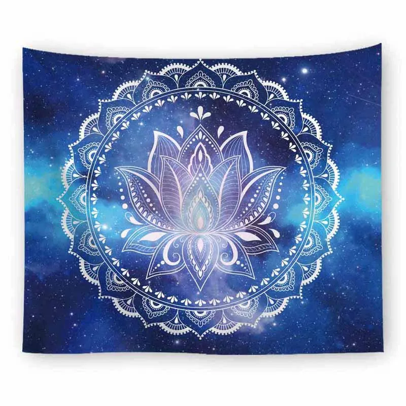 

Meditation Flower Of Life Mandala Room Bedroom Background Decoration Wall Cloth Tablecloth Yoga Tapestry