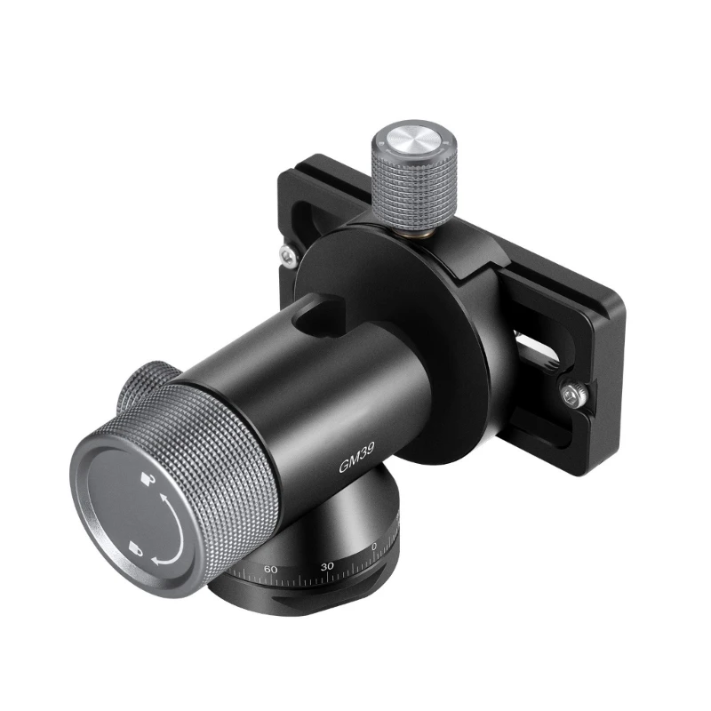 Gimbaled Head for Monopod Tripod Long Telephoto Lenses Metal Low Head