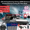GPS Beidou Dual Positioning 3 Hopper Remote Control Bait Boat 500M 40Point GPS Auto Return Waterproof High Speed RC Fishing Boat 1