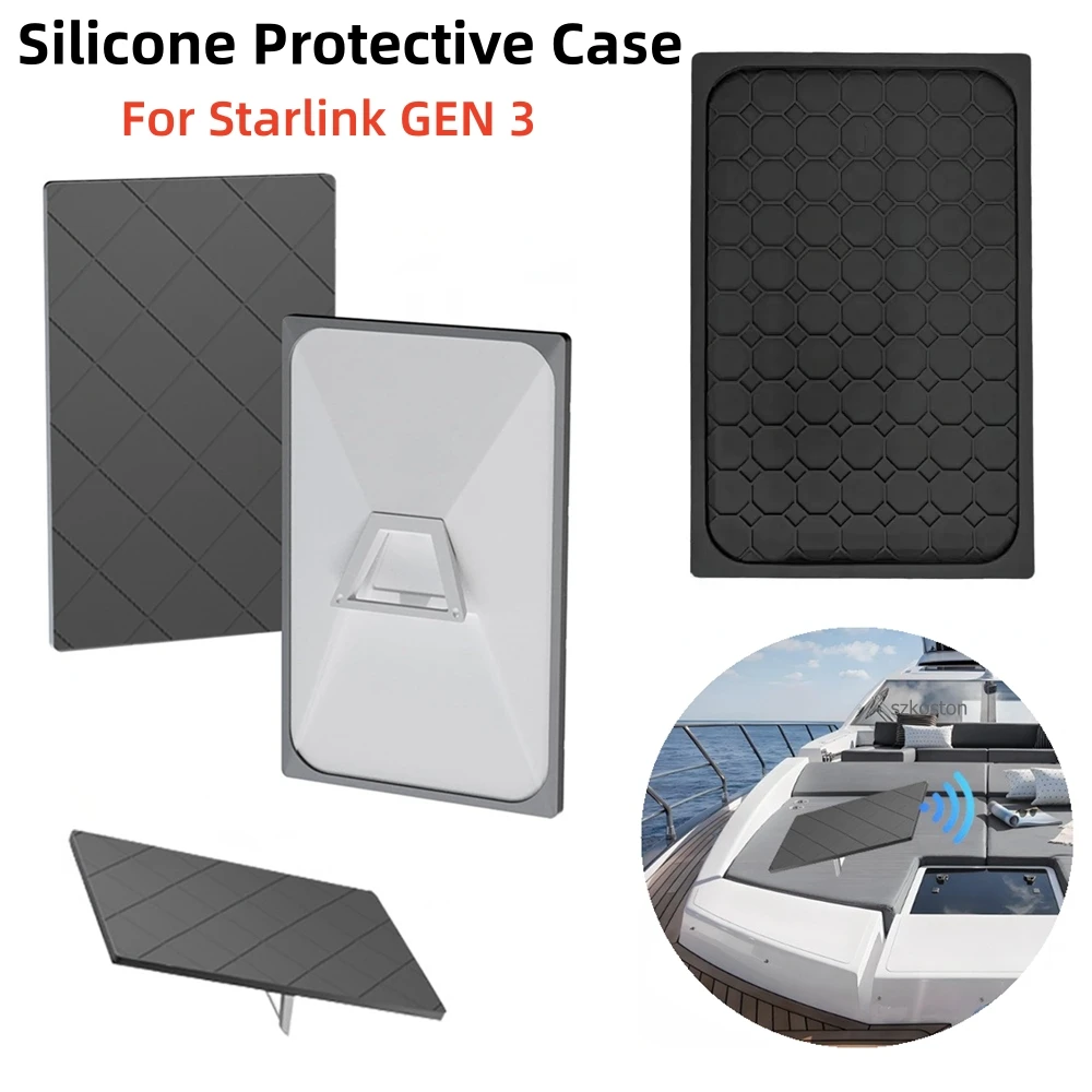 Starlink protective cover silicone case for Starlink Gen 3 antenna