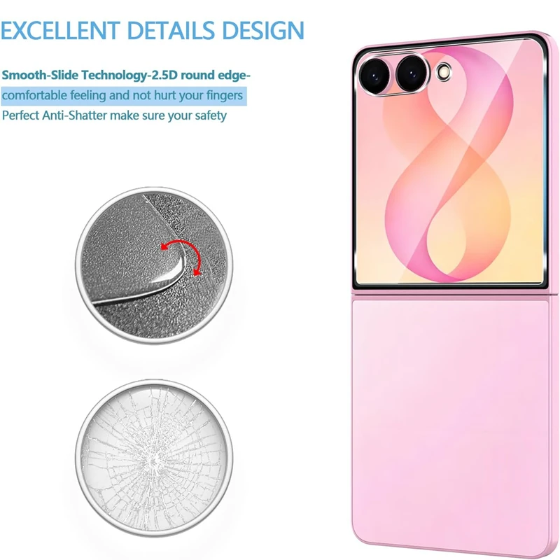 9-in-1 Flip8 Tempered Glass & Camera Lens Protection Kit with HD Soft Hydrogel Films