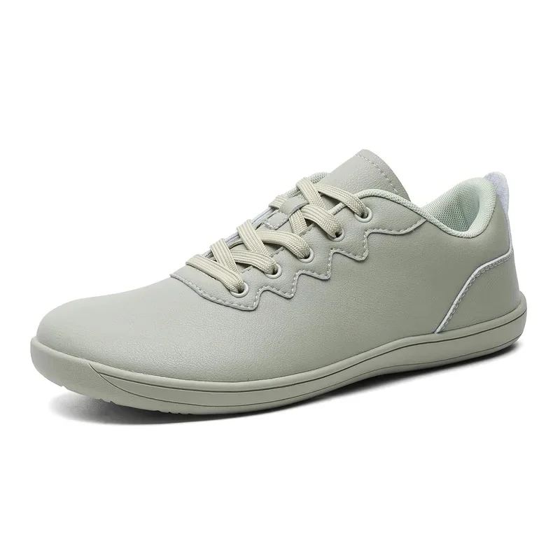 Scarpe sportive da esterno unisex Fondo morbido leggero Basso Aiuto Casual Superficie in pelle Tacco piatto Calzature a testa larga stile coppia