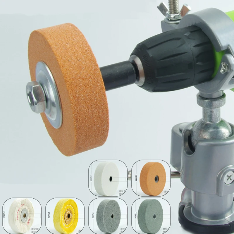 

7type Grinding Wheel Polishing Pad Grinding Disc MetalGrinding Head Grinding Stone Polishing Machine Metal Grinder Rotating Tool
