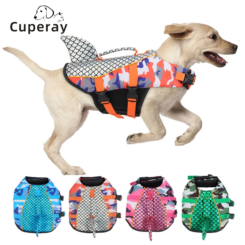 

Dog Life Jacket Pet Life Safety Vest for Swimming,Dog Lifesavers Swimsuits,Dog Water Floatation Vest for Small Medium Large Dogs