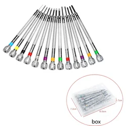 Precision Steel Screwdriver for Watch Repair with Mini Link Pins and Portable Band Removal Kit (13pcs - box)