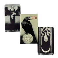 Murder Of Crows Tarot Cards A 78 Deck Oracle English Visions Divination Edition Borad Playing Games 1
