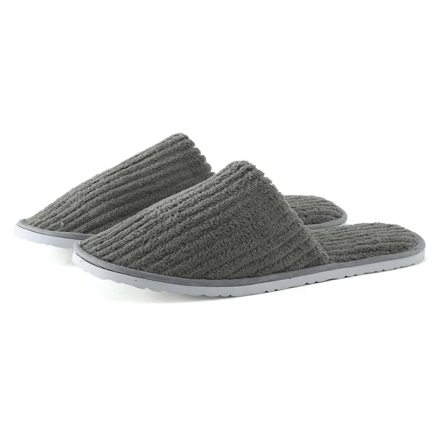 1 Pairs Autumn Winter Slippers Men Women Hotel Disposable Slides Home Travel SPA Slipper Hospitality Footwear 5