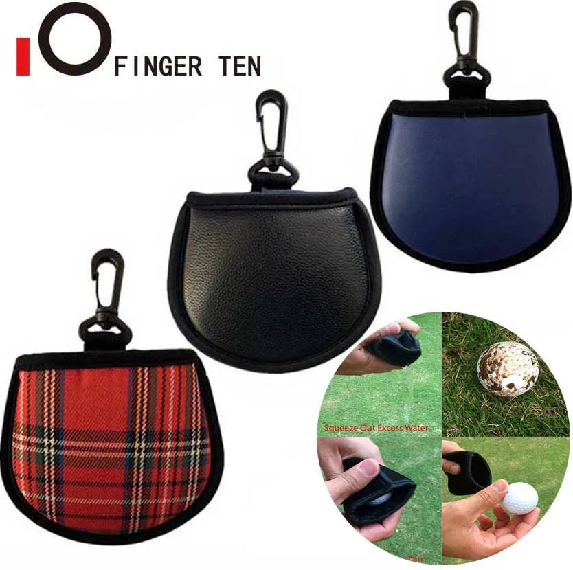 Porte-gant golf Pochette pour objets valeur avec crochet Accessoire golf  Nouvea^
