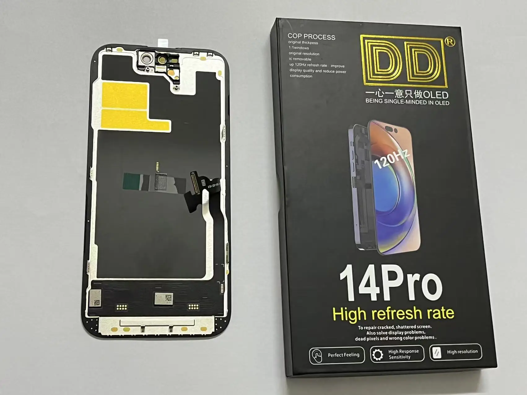 DD Brand Soft OLED LCD For iphone 13 14 15 16 Soft OLED Display True Tone With 3D Touch Screen For iPhone Replacement With Tools