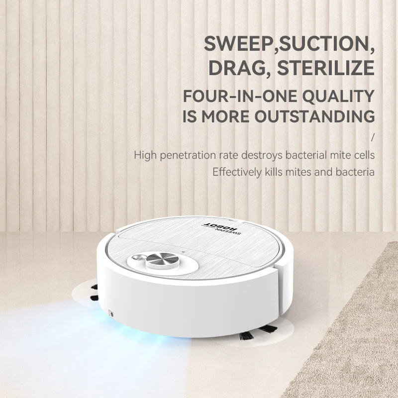 Xiaomi3In1SmartSweepingRobotHomeMiniSweeperSweepingandVacuumingWirelessVacuum