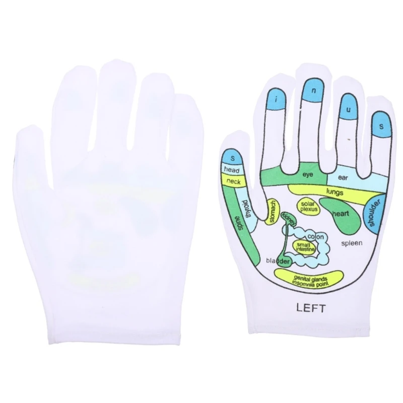 Gants réflexologie d'acupression Spa pour les mains outils thérapie des mains réflexologie pointus