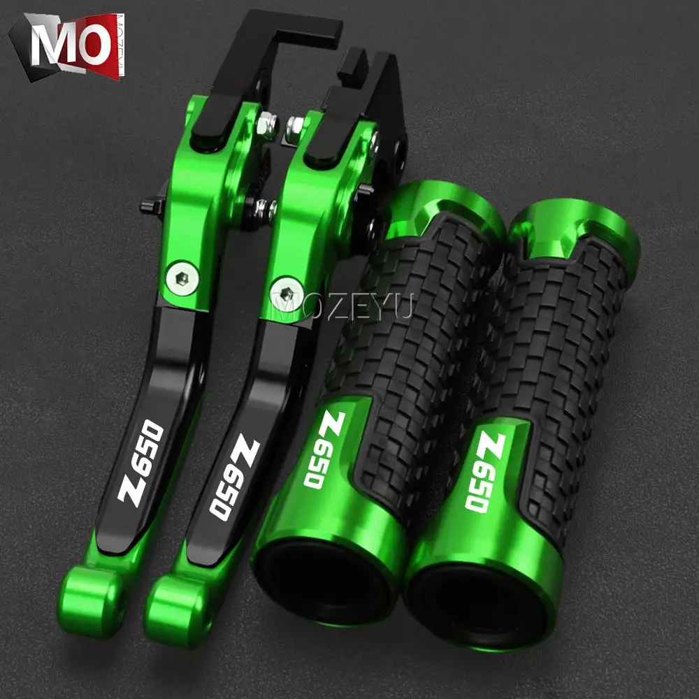 

2023 For kawasaki Z650 NINJA 650R Z 650 2023 2022 2021 2020 2019 2018 2017 Motorcycle Brake Clutch Levers HandleBar grips Hand