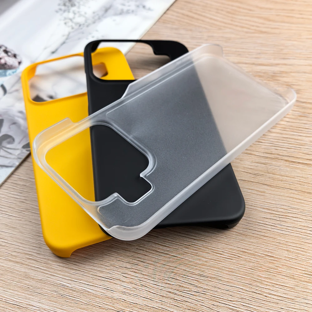 Ultra-Thin Matte Hard Phone Case - Anti-Fingerprint PC Back Cover