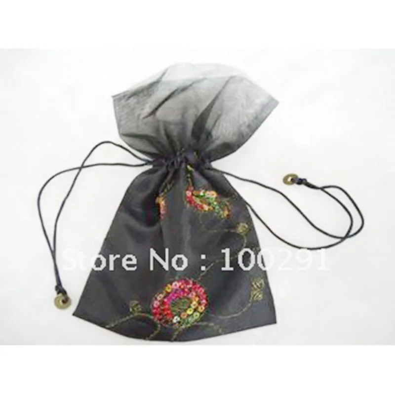

50pcs ! fashion beautiful silk jewelry bags,China popular Tang bags16*23cm