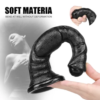 Animal Dildo For Anal Toys For Sex Huge Horse Dildo Penis Suction Cup Dick Sex Toys For Adults Gold Black Dildos For Women Men 4