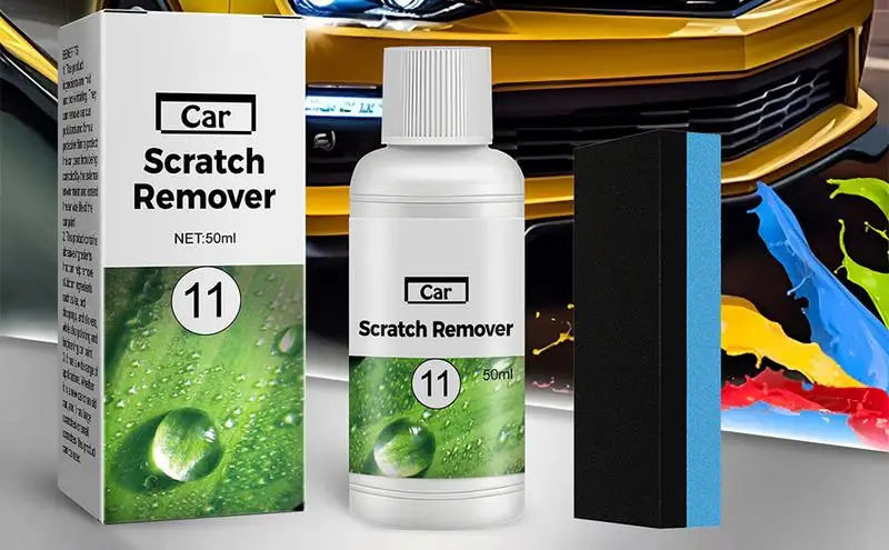 Car Scratch Remover 50ml Paint Scratch Remover For Vehicles Professional Grade Formula with Fast Compound Paste Car Paint Repair