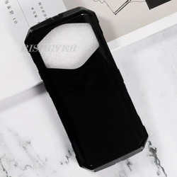 Doogee S Punk 6.58 Back Ring Holder Silicone Phone Case for Doogee S Punk (Black TPU Case)