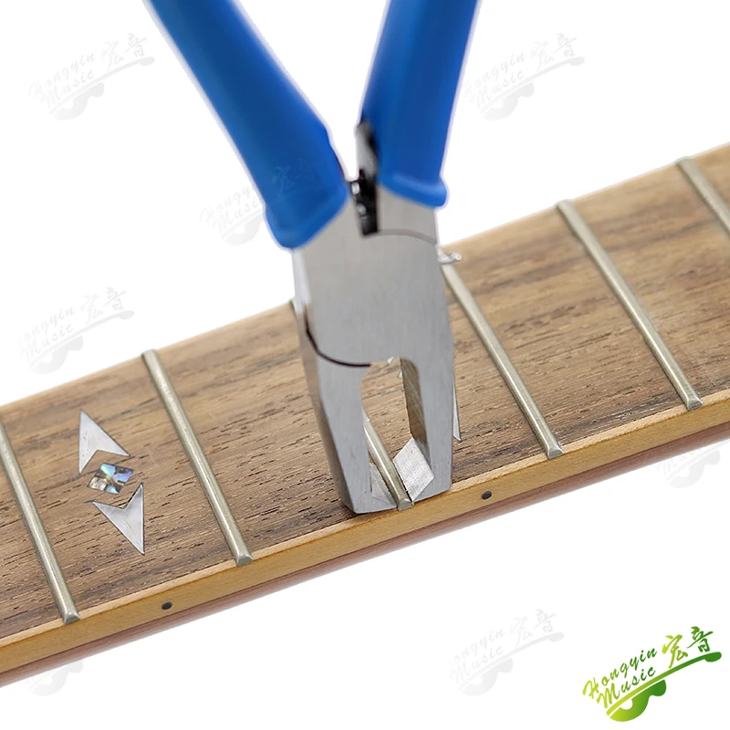 Replacement of wire starting wire pliers flat mouth thin mouth strong flat head nose pliers guitar repair and installation