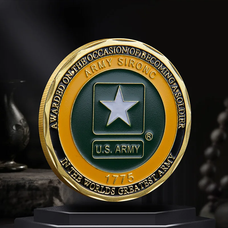 Commemorative Coin Souvenir Coin Veterans Memorial Coin US Army Military Challenge