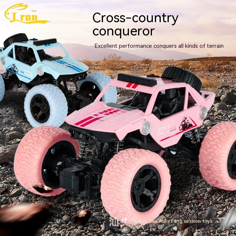 

Rc Remote Control Suvs Pink Toy Girl Present Electric Drop Charging Resistance To Fall Car Climbing Festival Gift Box