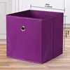 1pc No Lid Storage Box Fabric Storage Box Foldable Organiser Storage Shenanigans 6