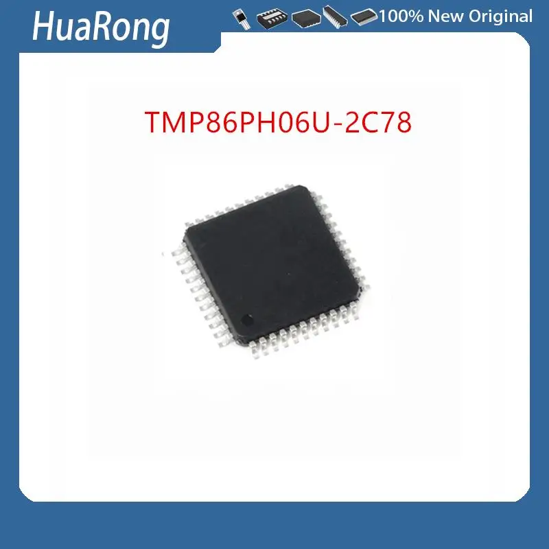 

2Pcs/Lot TMP86PH06U-2C78 PH06U-2C78 QFP44