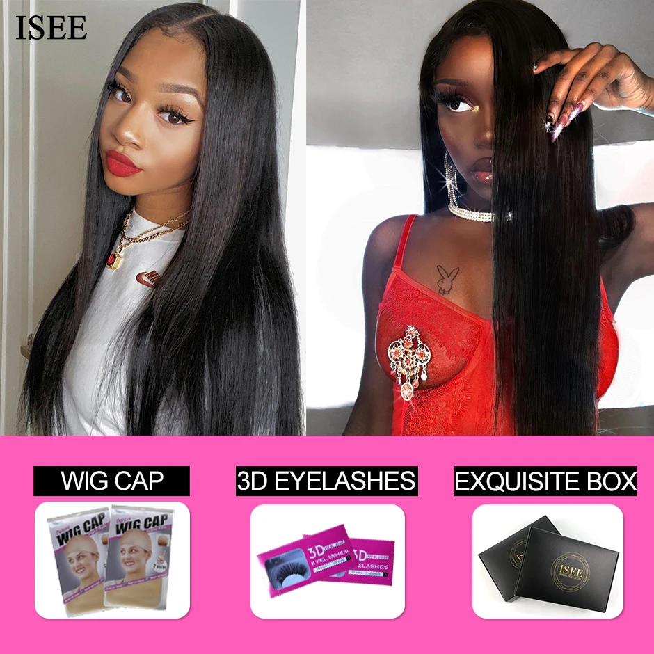ISEE HAIR fasci di capelli lisci malesi 100% estensione dei capelli umani colore naturale 3/4 fasci di capelli lisci tesse - immagine 6