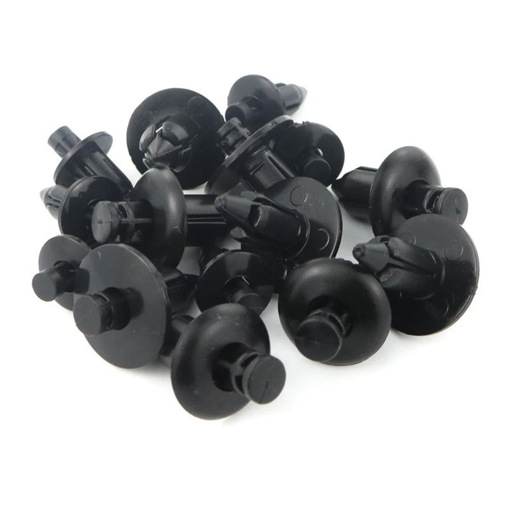 Motorcycle Fairing Clips 6mm/7mm/8mm Universal Plastic Rivet Fasteners Uses for Honda Yamaha Suzuki Kawasaki Models 20 Pcs