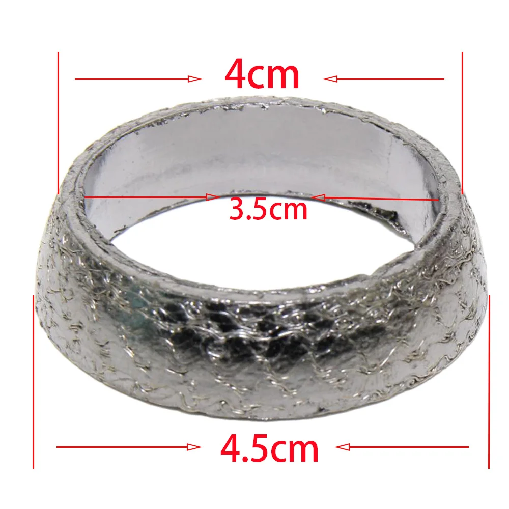 Exhaust Donut Gasket Graphite Gasket For CFmoto CF500 ATV X5 X6 CF550 CF 500 550 [ Dia:3.5cm ]