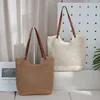 Woman Knitted Handbag Summer Hollow Beach Bag Large Capacity Fashion Knitted Bag Travel Holiday One-shoulder Hollow Shopping Bag 1
